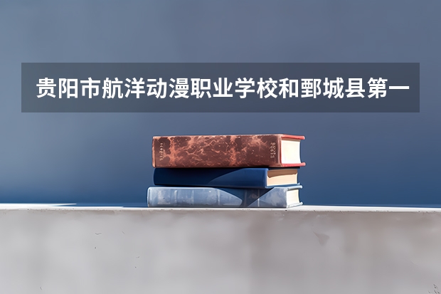 贵阳市航洋动漫职业学校和鄄城县第一职业中等专业学校 综合对比哪个好