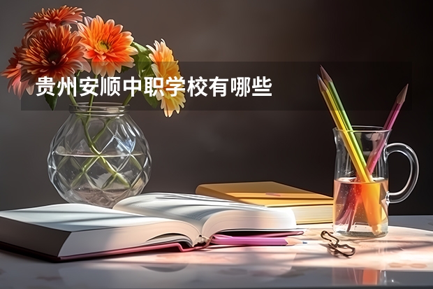 贵州安顺中职学校有哪些