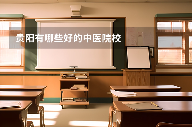贵阳有哪些好的中医院校