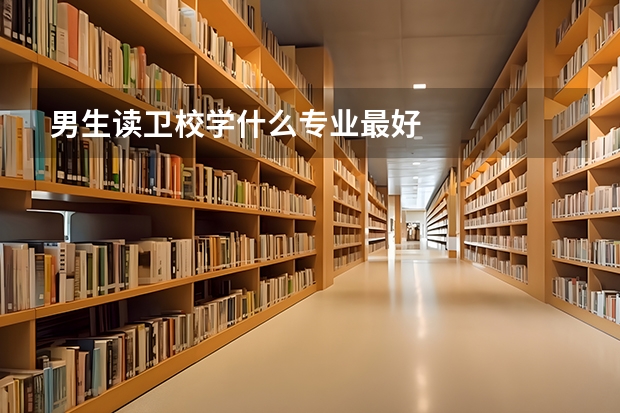 男生读卫校学什么专业最好