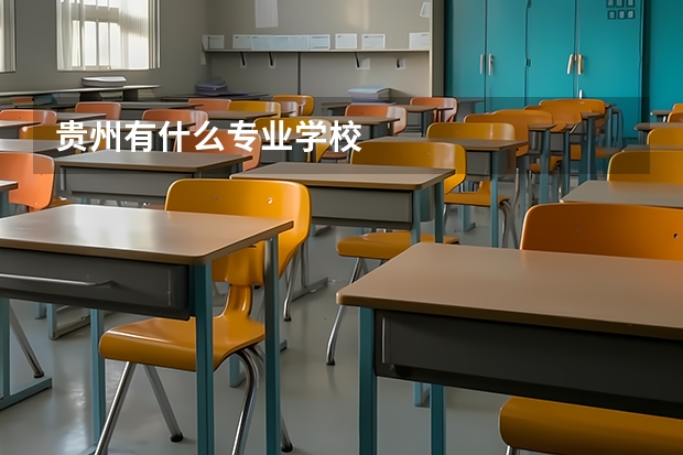 贵州有什么专业学校