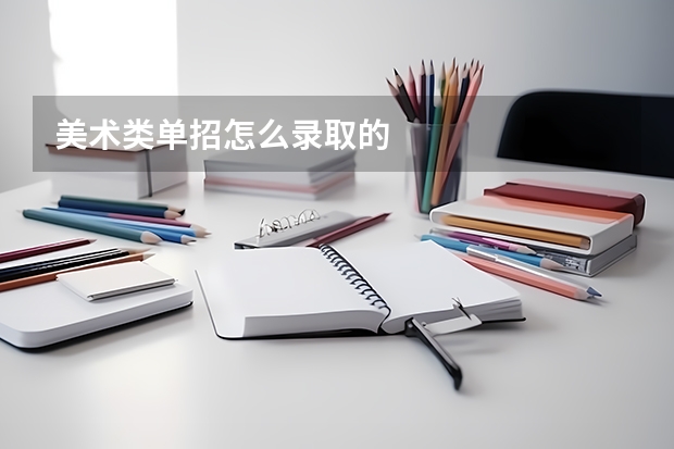美术类单招怎么录取的