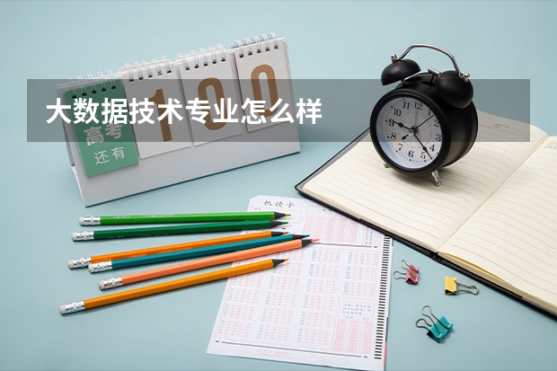 大数据技术专业怎么样
