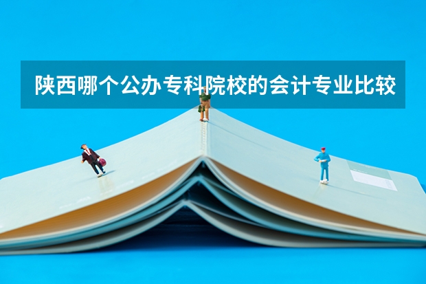 陕西哪个公办专科院校的会计专业比较好?