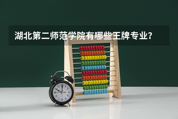 湖北第二师范学院有哪些王牌专业?