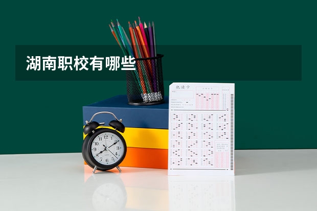 湖南职校有哪些
