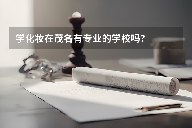 学化妆在茂名有专业的学校吗?