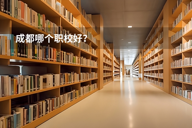 成都哪个职校好？