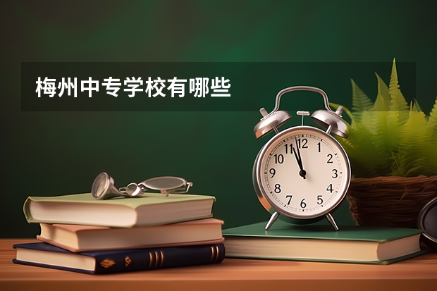 梅州中专学校有哪些