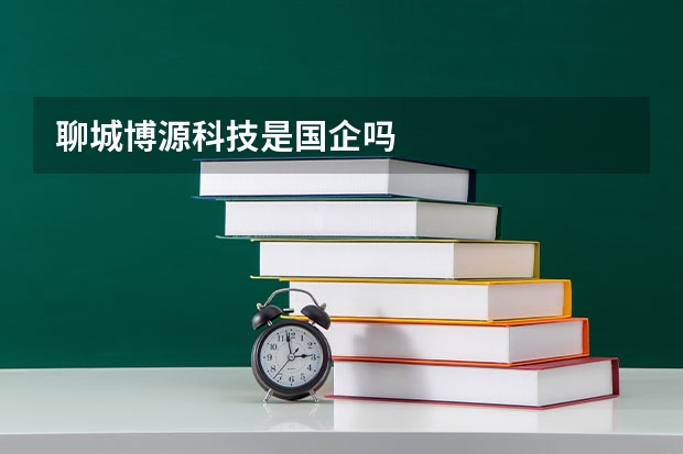聊城博源科技是国企吗