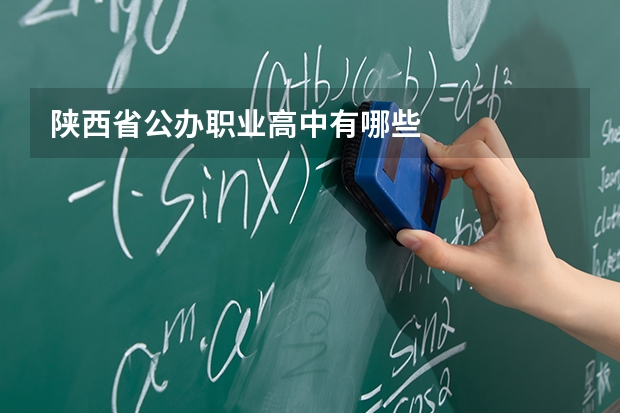 陕西省公办职业高中有哪些