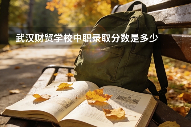 武汉财贸学校中职录取分数是多少