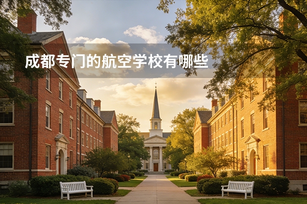 成都专门的航空学校有哪些