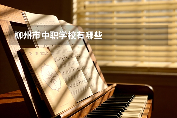 柳州市中职学校有哪些