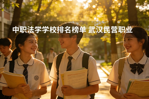 中职法学学校排名榜单 武汉民营职业技术学校排名