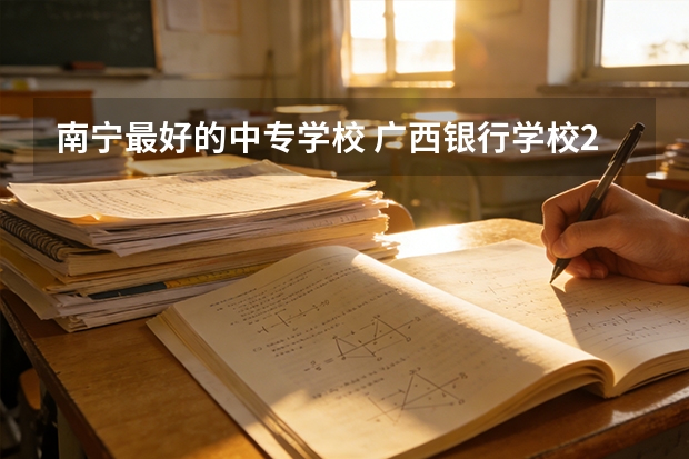 南宁最好的中专学校 广西银行学校2025年招生简章