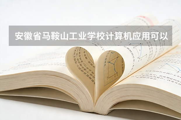 安徽省马鞍山工业学校计算机应用可以考哪些证书？