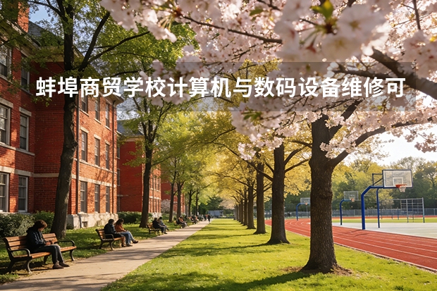 蚌埠商贸学校计算机与数码设备维修可以考哪些证书？