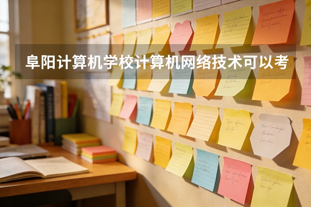 阜阳计算机学校计算机网络技术可以考哪些证书？