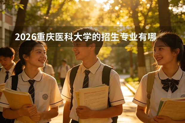 2026重庆医科大学的招生专业有哪些，优势专业
