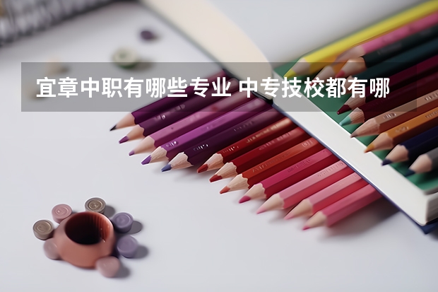 宜章中职有哪些专业 中专技校都有哪些专业?