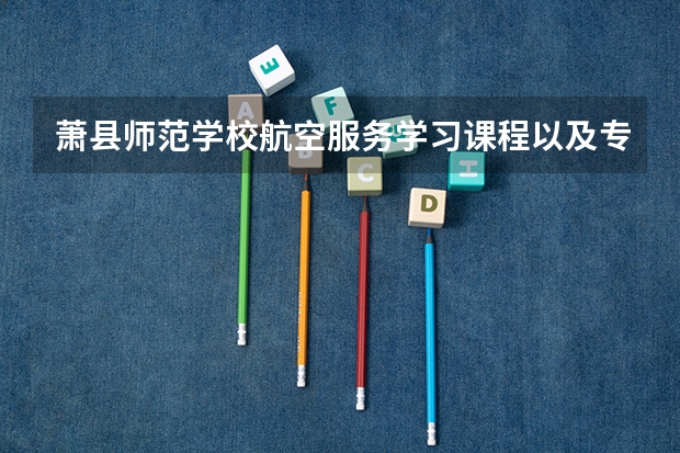 萧县师范学校航空服务学习课程以及专业能力有哪些